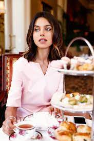 And So The Dress Craze Continues My Latest Obsession This Lovely Pink Trapeze Number From Paul Joe Sist Afternoon Tea High Tea Outfit Afternoon Tea Recipes