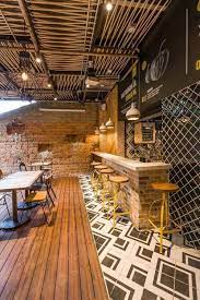 31 Unfinished Basement Ideas Designs To Spruce Up Your Room 2021 In 2021 Restaurant Design Coffee Shop Design Cafe Interior Design