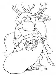 Free Printable Reindeer Coloring Pages For Kids Santa Coloring Pages Animal Coloring Pages Christmas Coloring Pages