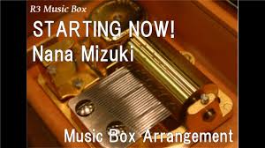 STARTING NOW!Nana Mizuki [Music Box] (Anime Kono Bijutsubu ni wa Mondai  ga Aru! OP) - YouTube