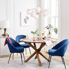 Sphere Stem 6 Light Chandelier Milk