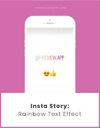 You can copy and paste these text fonts and use them not just in your instagram bio, but all over the internet! How To Do A Rainbow Ombre Text Effect On Insta Story