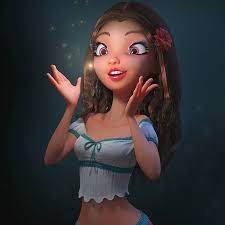 Carlos Ortega Elizalde On Instagram More Testing Still Work In Progress Not Final Clothing 3d Cartoon Girl Drawing Animated Clothes Girls Cartoon Art