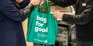 A crafty pet owner has turned a reusable woolworths shopping bag into a makeshift nail clipping apparatus for his stressed dachshund and in the process given new meaning to the phrase 'doggie bag'. Points Are In The Bag For Woolies And Coles Customers Retail World Magazine