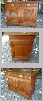 Antike Anrichte Jugendstil Eiche Um 1910 Aus Dem Raum Stuttgart Ludwigsburg Konrad Antiquitaten Ankauf Verkauf Resta Antike Anrichte Jugendstil Restaurierung