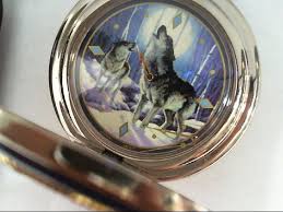 The international wolf center is such a wonderful organization. Franklin Mint Timber Wolf Pocket Watch Like New Buya