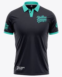 Download Short Sleeve Polo Shirt In Apparel Mockups On Yellow Images Object Mockups