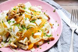 Fenchel Orangen Salat Rezept Fenchel Orangen Salat Orangensalat Fenchelsalat