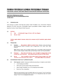 Buku garis panduan ini bertujuan membantu pensyarah dan pelajar mengurus pelaksanaan dan penilaian kerja kursus pelajar secara terancang, sistematik dan berkualiti. Pdf Panduan Menyedia Dan Menjilid Laporan Baca Sebelum Jilid Eswary Vasudevan Academia Edu