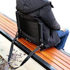 Metal kitchen chairs with wooden seats and bleachers sports cards. Bonus Shoulder Straps Renewed Folding Portable Ohuhu Stadium Seats Bleacher Seat Chairs With Backs And Cushion Seat Cushions Boating Sailing Fcteutonia05 De