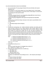 Maybe you would like to learn more about one of these? Contoh Soal Dan Kunci Jawaban Inklusi Eksklusi Jawaban Soal
