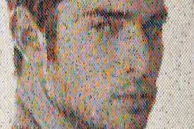 Simply Creative: Paint Swatch Art by Peter Combe