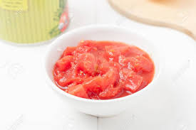 I also made tomato sauce, tomato paste, spaghetti sauce it has been really nice to have jars of tomatoes from my garden to use all winter and spring. Canned Diced Tomatoes In A White Bowl Shallow Depth Of Field Stock Photo Picture And Royalty Free Image Image 37477925