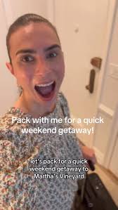 Pack for a quick weekend getaway to #marthasvineyard featuring @softiespjs  ! , #pajamas #loungewear #4thofjuly #pack #suitcase #travel