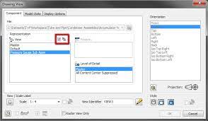 What does level of detail mean in inventor? Inventor 2015 View Representation Assembly Drawing View Cadline Community