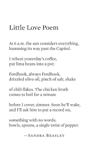 Little Love Poem Southern Foodways Alliance