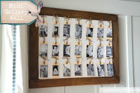 How To Create A Mini Gallery Wall Photo Tags Photo Wall Photo Wall Gallery Gallery Wall Tutorial