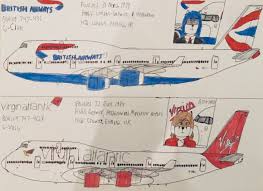 British Airways vs. Virgin Atlantic by WerewolfVincent -- Fur Affinity  [dot] net