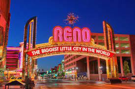 The biggest little city in the world sign. Reno Biggest Little City Main Street Arch Sign American Road Trip Reno Nevada Homes