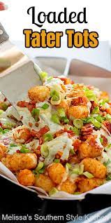 Loaded Tater Tots Recipe In 2021 Loaded Tater Tot Recipe Tater Tot Recipes Tater Tot