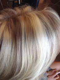 Gray Blending Hi S Amp Lo S Glamorous Hair Medium Blonde Hair Red Hair Color