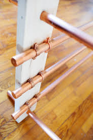 A perfect table for dinner parties, family. Diy Dining Room Table With Copper Legs A Beautiful Mess