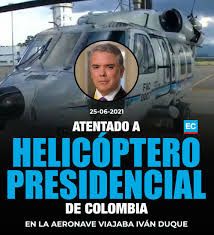 Tras el aterrizaje, duque confirmó que el helicóptero recibió disparos y calificó el hecho como un el atentado fue rechazado de inmediato por políticos de diferente signo, como el alcalde de medellín. Sikcn7wymo7mam