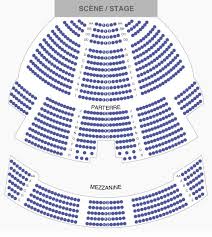 Theatre Casino Lac Leamy Plan