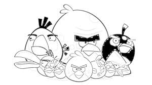 Angry birds is a game that started in 2009. The Holiday Site Coloring Pages Of Angry Birds Free And Downloadable