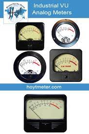 Hoyt Industrial Vu Meters Metering Analog Vus