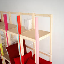Chairs Into Shelves Moderne Regale Latten Bucherregal