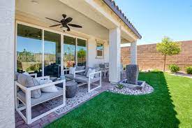 Elaine Model Home Backyard Las Vegas Nevada Backyard Richmond American Homes Model Homes