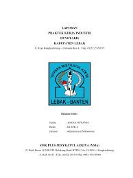 Contoh laporan prakerin smk jurusan akuntasi. Laporan Diana