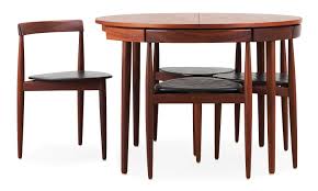 a hans olsen teak dining table with