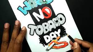 Take the first step to your goal by saying no to tobacco. World No Tobacco Day Poster Drawing Very Easy Youtube