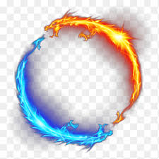 Blue And Orange Flame Dragons Illustration Fire Ring Icon Flame Dragon Blue Orange Png Pngegg Download free blue fire png images. blue and orange flame dragons