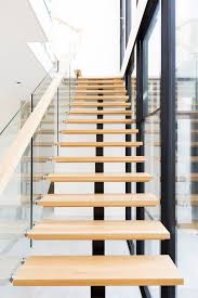Staircases can be manufactured in a wide gamut of design styles with many of the more modern stairs being constructed using a combination of wood, metal and glass. S A Stairs A Beckett Street In 2020 Steel Stairs Modern Staircase Stairs