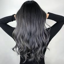 Alternate between light and dark shades of. Dark Ashgrey Balayage Style In 2021 Balayage Hair Dark Grey Ombre Hair Dark Brown Hair Balayage