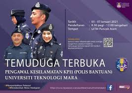 Terima kasih kerana membaca dan menyemak jawatan kosong polis diraja malaysia (pdrm) (terbuka) selamat memohon dan semoga berjaya kami ucapkan, sila like facebook. Polis Bantuan Uitm Caw Pahang Pejabat Polis Bantuan Uitm Caw Pahang 2021