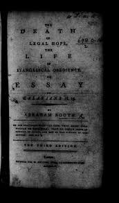 The death of legal hope, the life of evangelical obedience. An essay