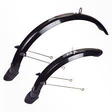 16 20 inch bicycle fender 2pcs front rear mudguard double bracing adjustable size bike wings for folding bike chrom 20 inch bicycle folding bike bicycle fender