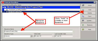 Viewing Multiple P6 Baselines In A Gantt Chart