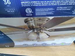Find many great new & used options and get the best deals for 52 inch ceiling fan at the best online prices at ebay! Harbor Breeze Centreville 52 In Antique Brass Led Indoor Flush Mount Ceiling Fan With Light Kit 5 Blade Pallet Lots Of Flooring Wood Tile New Rugs Tools Home Improvements
