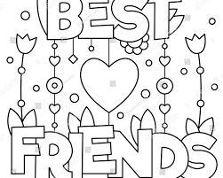 Free coloring pages printable to color kids drawing ideas. Bff 2 Best Friends Coloring Pages Novocom Top