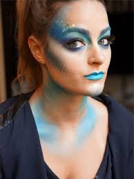 Halloween Makeup Idea Pretty Sparkly Fish Halloween Makeup Pretty Halloween Makeup Looks Pretty Halloween