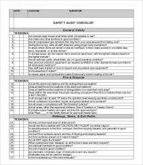 23 Audit Checklist Templates Free Pdf Word Format