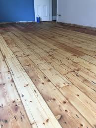 Sanded And Filled Pine Board Finished With Pallmann Magic Oil 2k In Natural Wooden Flooring Picture On Wood Flooring