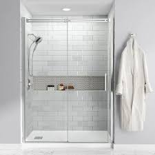 Studio 30 X 60 Single Threshold Shower Base Bathroom Renovation Trends Small Bathroom Remodel Bathrooms Remodel