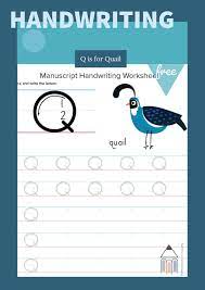 Letter Q Printable Poster Primarylearning Org Posters Printable Lettering Free Homeschool Resources