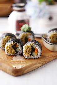 Egg Kimbap Resep Makanan Makanan Makanan Dan Minuman